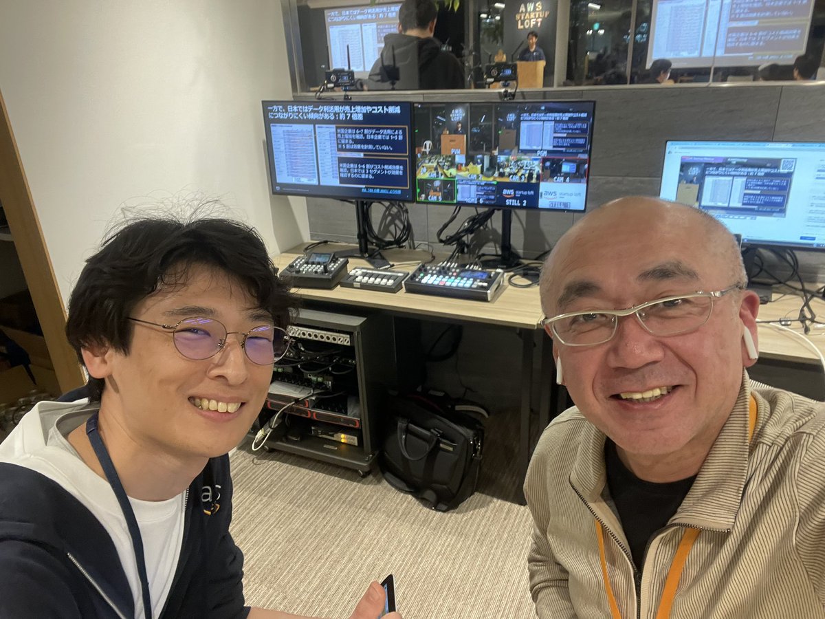 numaguchi's tweet image. #AWSStartup コミュニティのコミュニティイベント配信中！ #awsstartuploft より