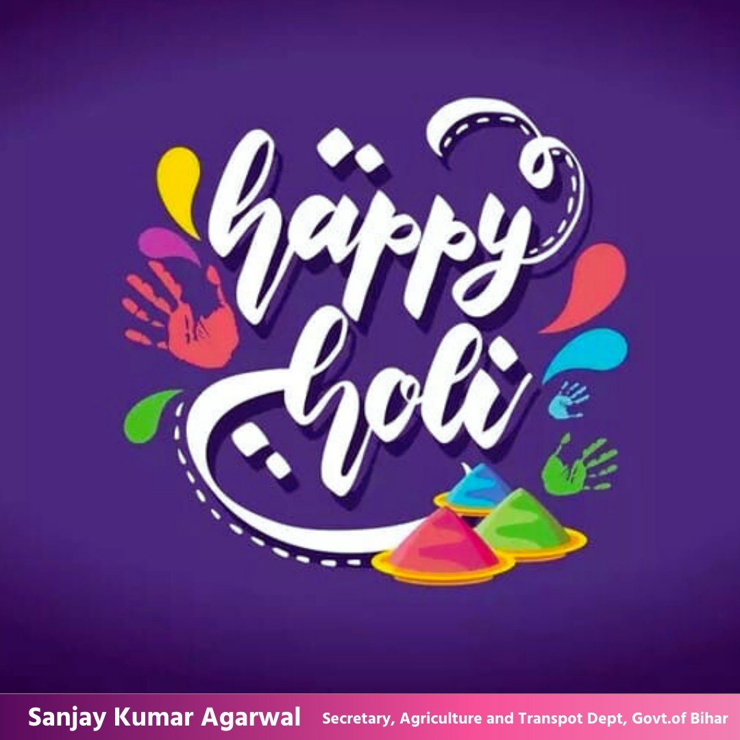 Happiness, cheers & smiles!🎨 #Holi is not just about colors; it's about spreading positivity and love. Let's make this festival a celebration of kindness, compassion, and joy. Wishing everyone a #HappyHoli! Stay safe, spread love, and enjoy every vibrant moment! #Holi2024