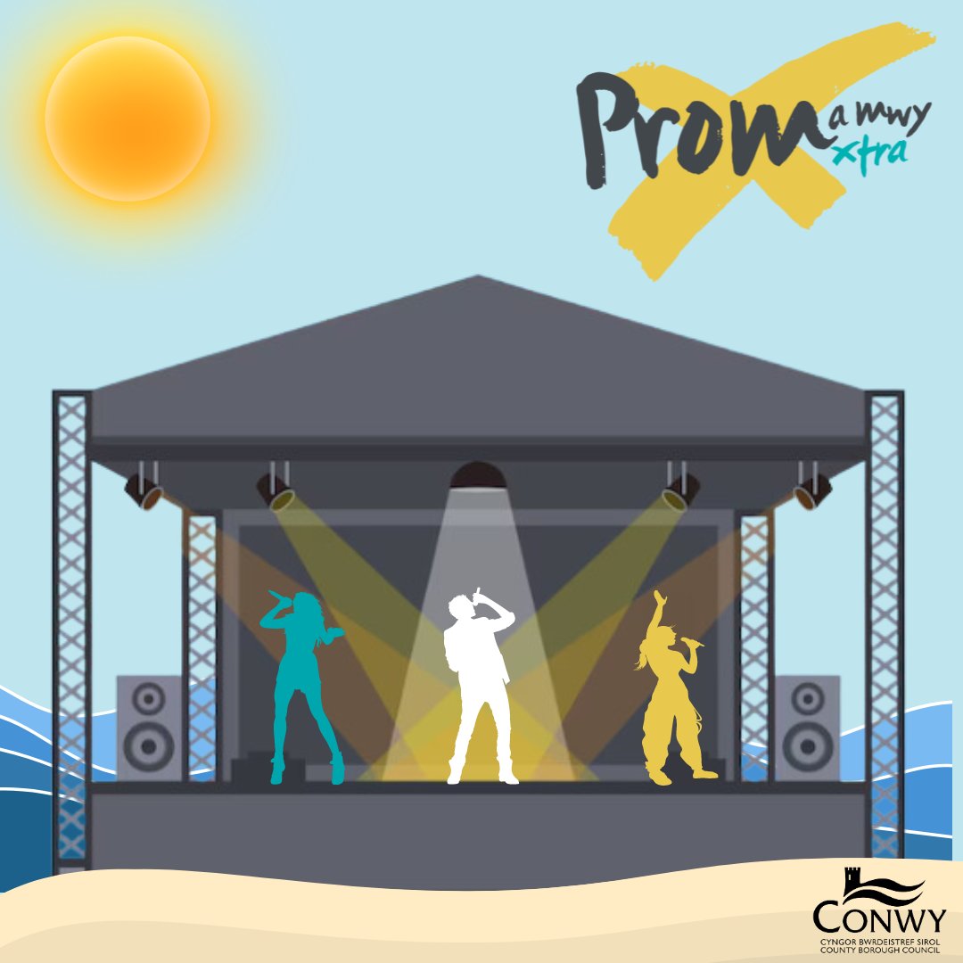 📣Calling all performers! Do you love to sing or dance? Are you in a group looking for a platform to showcase your talent? Then we’d love to hear from you to be a part of our Prom Xtra event. 📍Colwyn Bay Promenade 📅11 May Apply here - bit.ly/3xdYUtG