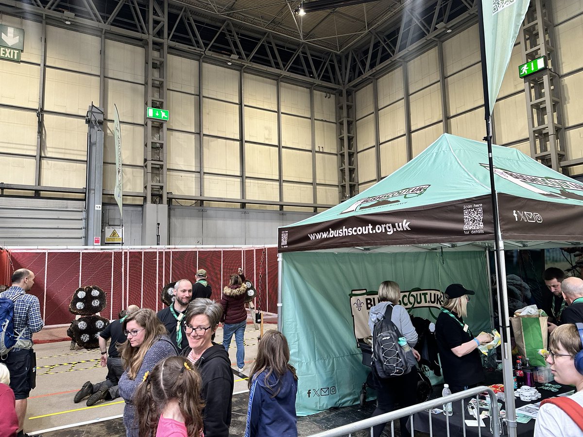 Great day yesterday at the @outdoorexpo, even better to see two stands shouting about all things Scouts (<a href="/scouts/">Scouts</a> &amp; <a href="/bushscout_uk/">BUSHSCOUT.UK</a>) 

Massive thanks to all of the volunteers who organised and supported the stands, an excellent engagement event! Thank you!!