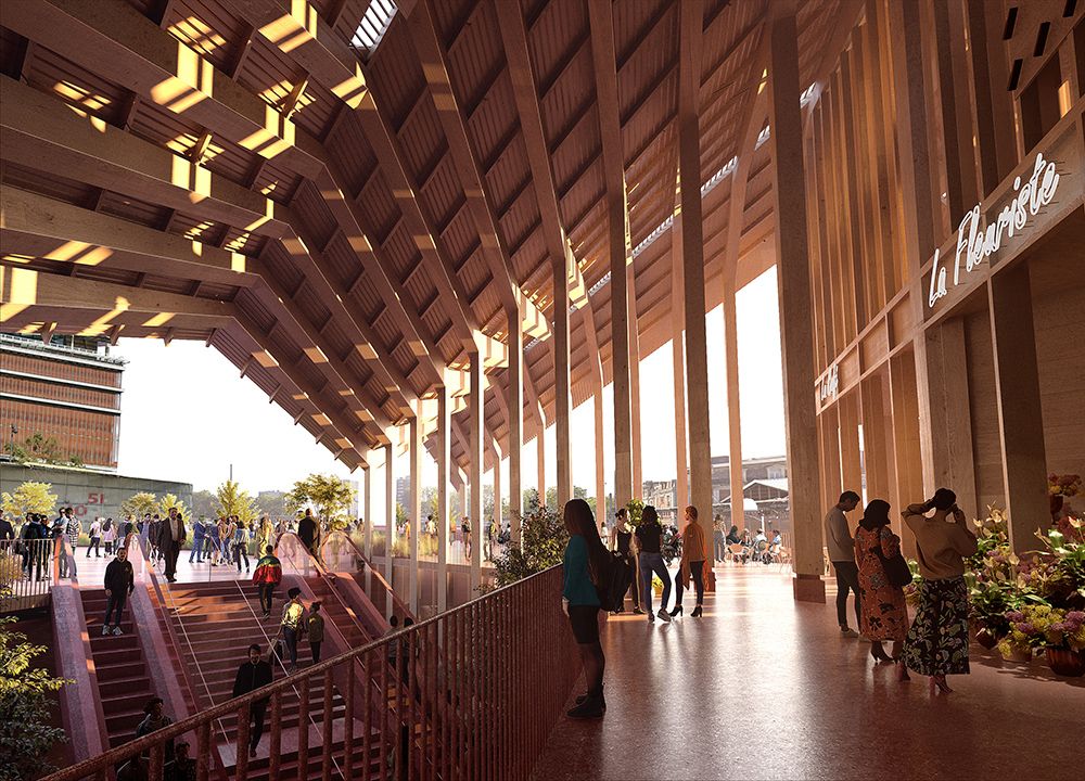 .@BjarkeIngels and A+ architecture envision toulouse's 12,000 sqm marengo multimodal transport hub buff.ly/3x7FDdF
