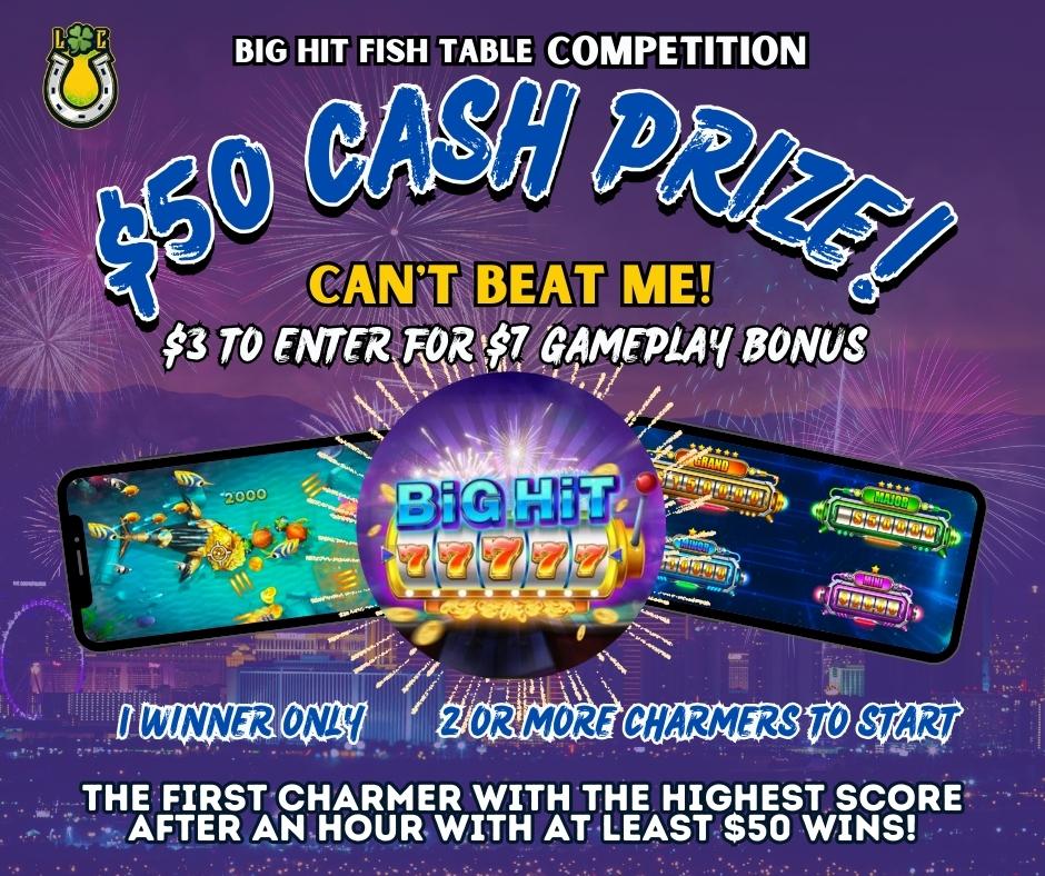 Snapsh0tSn1per's tweet image. Be competitive and get a chance to win a $50 cash prize for you to start your week. 🥳🤑🥰 What are you waiting for? Let's pump our adrenaline today. 🤩🥳

#BigHit #FishTable #Competition #Charmers #CashPrize