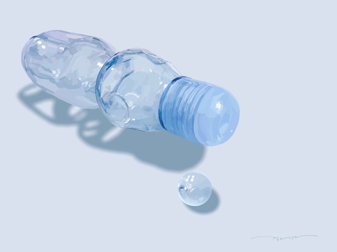 「simple background water bottle」 illustration images(Latest)