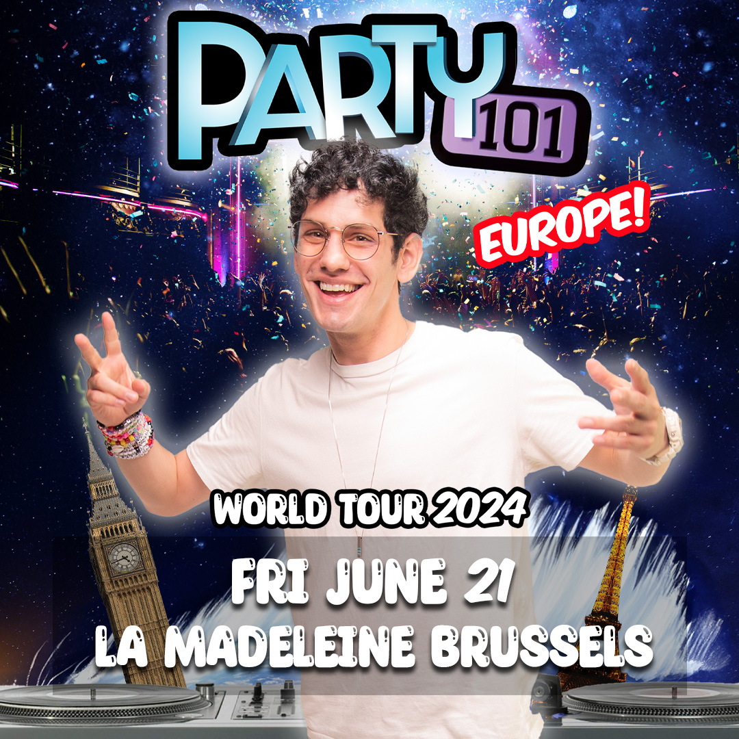 Party101 with DJ @MattBennett returns to #lamadeleine on 21 June 2024, after a soldout edition in 2023! 🪩🕺🏾Celebrate the beginning of summer at this unforgettable Throwback Nickelodeon & Disney Channel Party. 🎫Tickets go on sale on 28 March: bit.ly/3TO4iNf