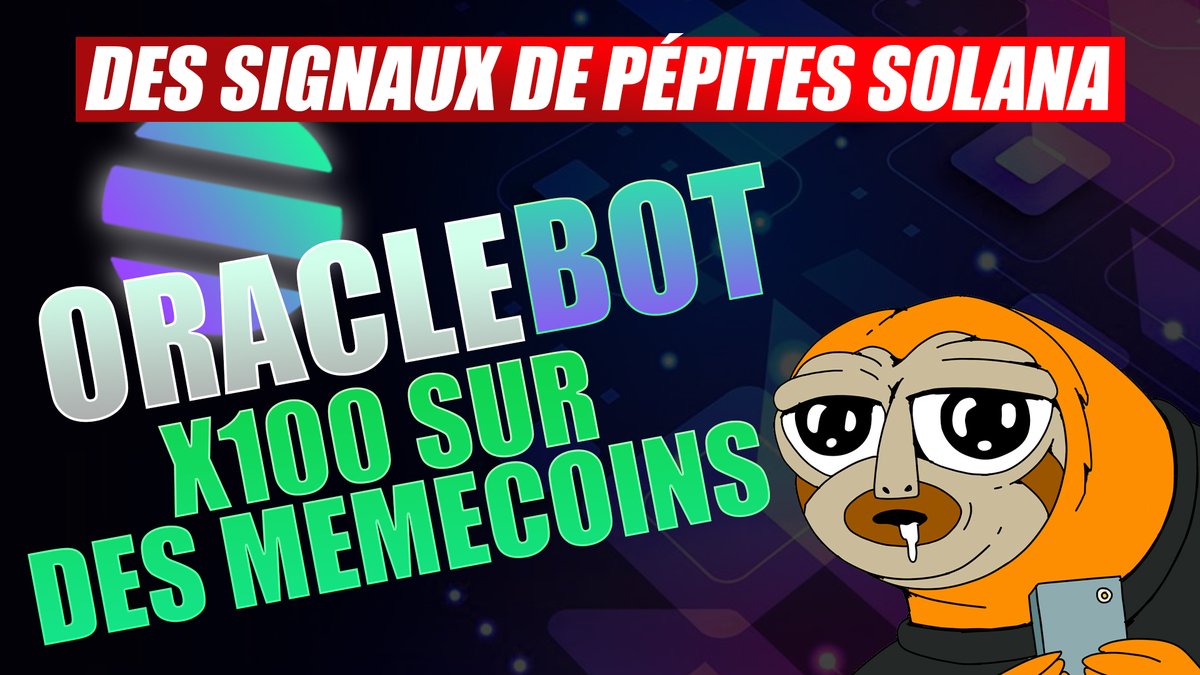 trading_under's tweet image. Pour les degens sur #Solana, je vous dis tout à propos d&apos;@OracleBotSol  : comment accéder au bot, comment ça se passe à l&apos;intérieur, à quoi s&apos;attendre ?

C&apos;est par ici :
youtu.be/L5Y20bB6qhg
