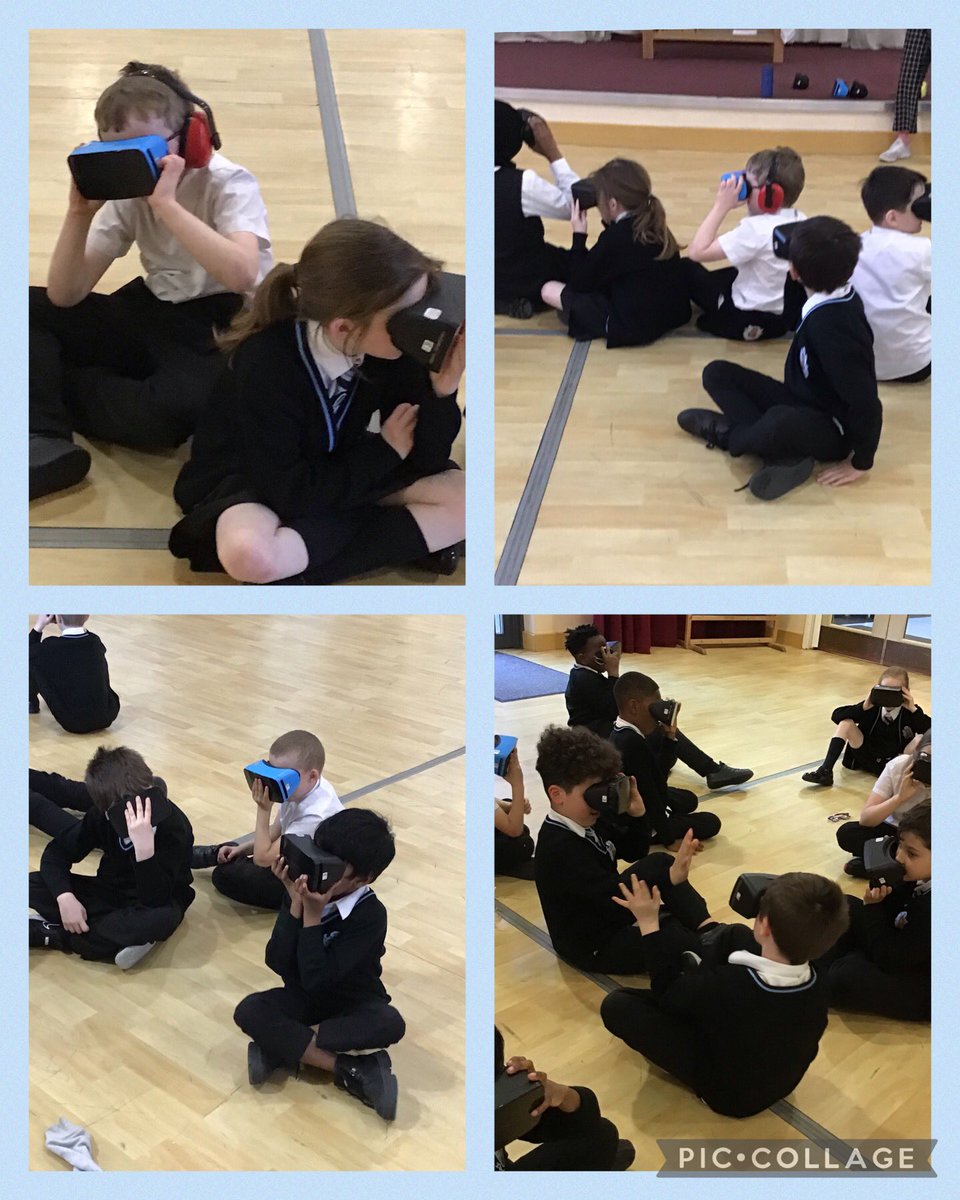 We had a fantastic vr experience with @educationgroup. Such a fun way to learn! 😊