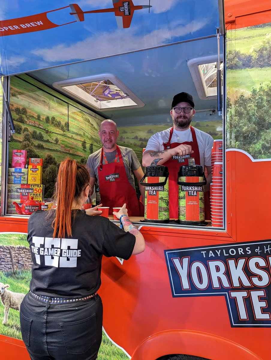 We'll be handing out brews at @‌IGFestUK this weekend (Fri-Sun). Pop by and say hello! Ooh, and we're also sponsoring a tournament this year. The Insomnia Yorkshire Tea Cup - Featuring Mario Kart. #i72 (Thanks to @‌TheGamerGuide_ for the photo)