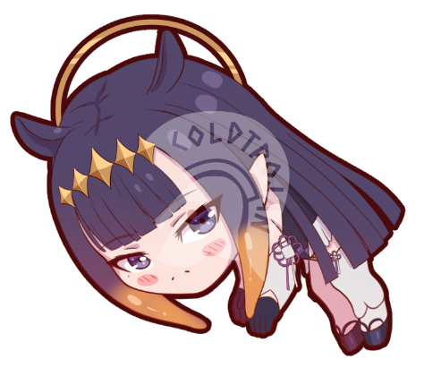 Squid....safe to pick up? I honestly don't know.
イカを拾っても安全ですか？分かりません...無事だといいのですが🦑

#inART