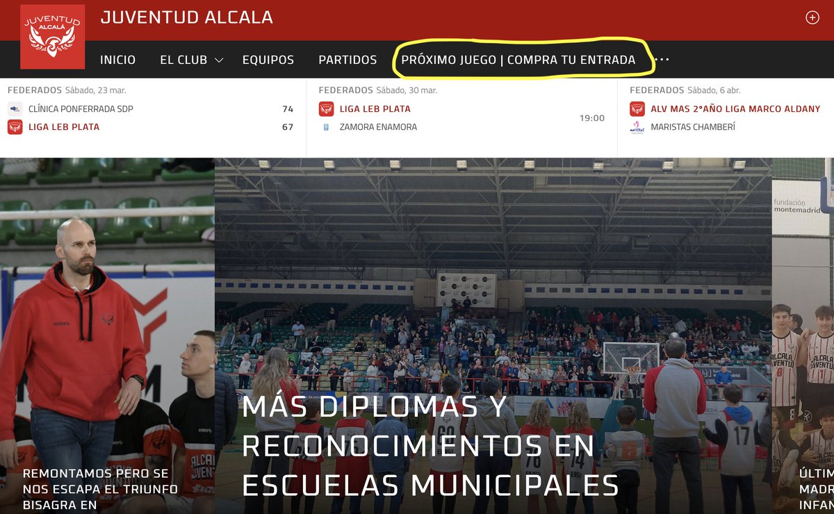 La última defensa de la temporada 🛡 

Con @escribanoEMyE y todo Alcalá de Henares ✊

Viene <a href="/ClubBZAMORA/">CB Zamora</a> este sábado y el Pabellón debe estar a tope 🏟 🥁📢

🎟 Link de compra:

clubjuventudalcala.es/es

#CiudadHistorica