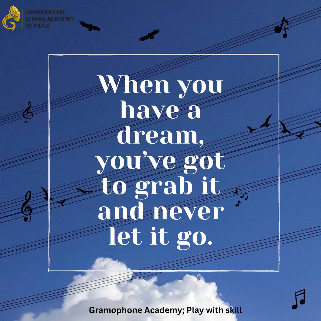 Which dream are you holding on to? 

#musicdreams #music #musicalinstrument #musicworld