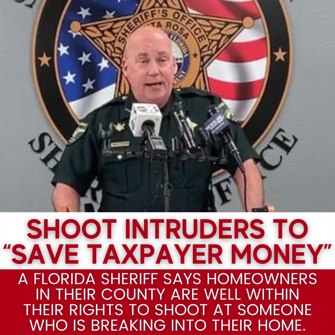 America needs more Sheriff's like this.