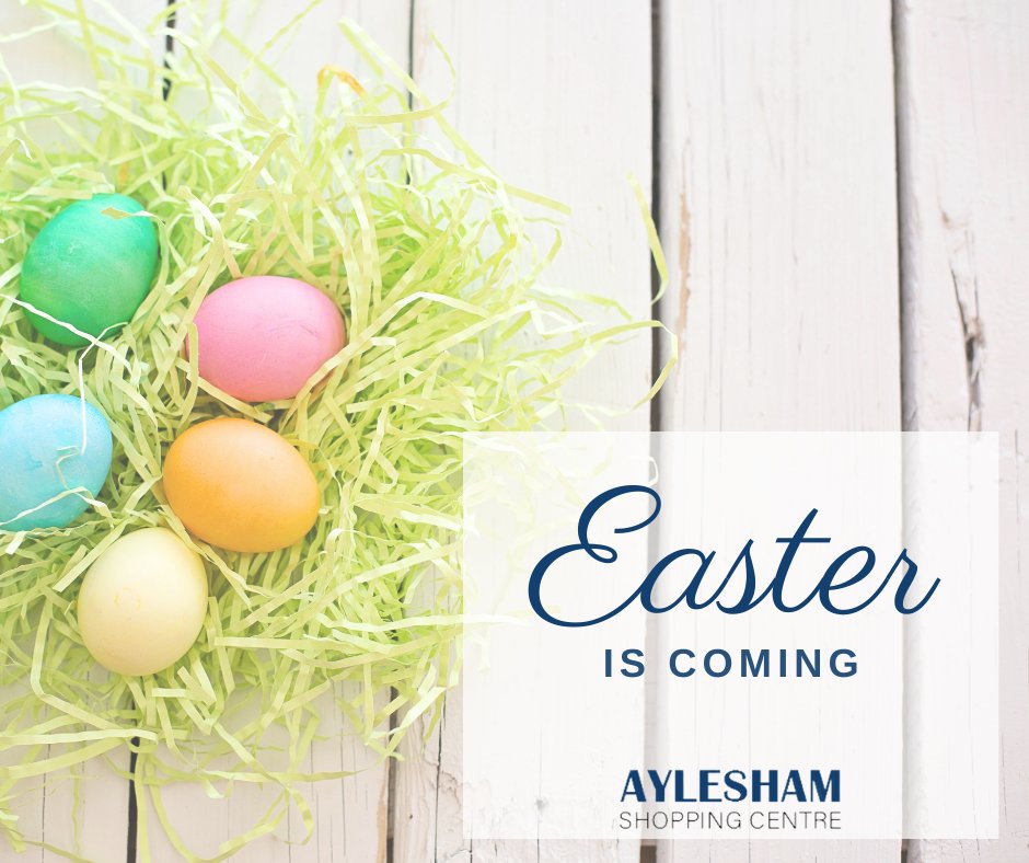 AyleshamCentre's tweet image. Embrace the spirit of renewal as Easter week begins! 🌷🐣 Explore the joys of springtime shopping and celebrate the season's vibrant energy at Aylesham. #EasterWeek #SpringVibe