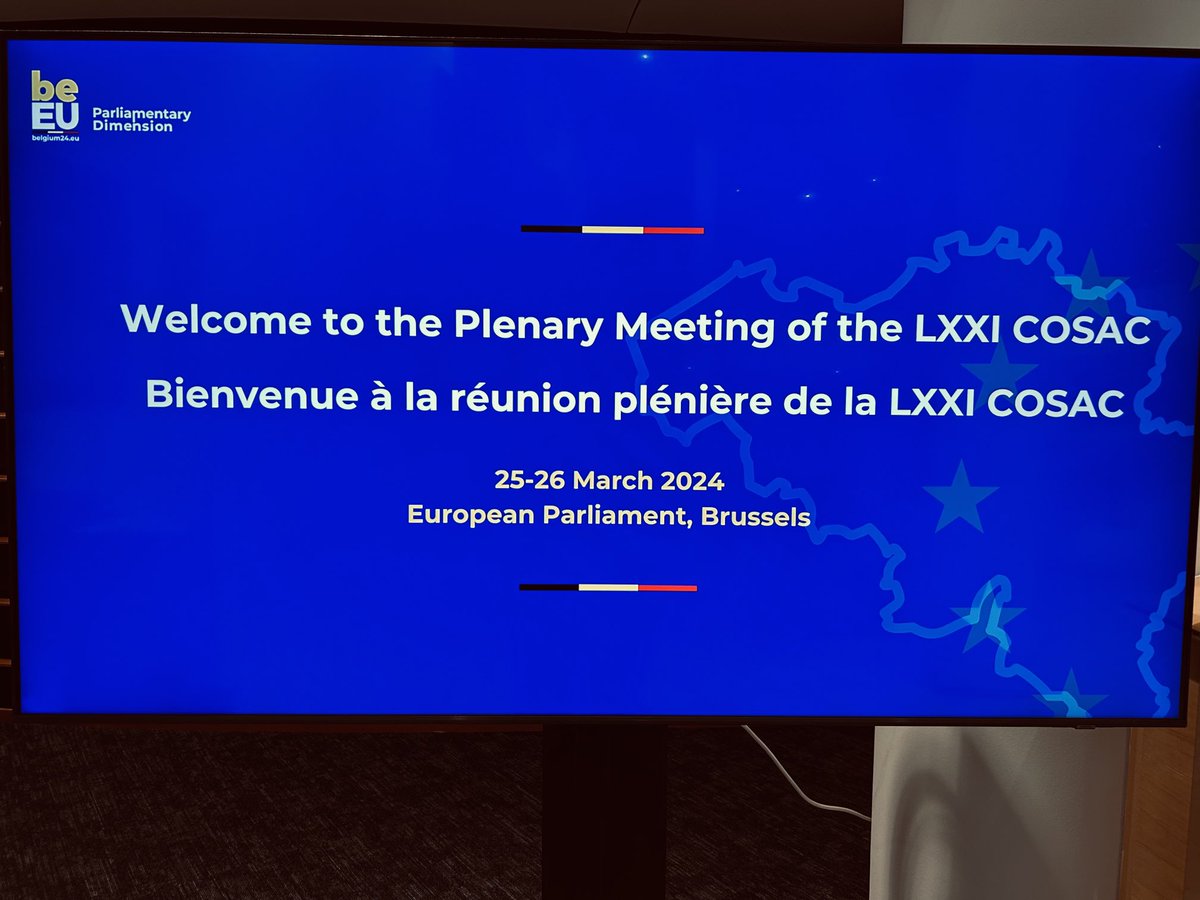 GrzybAndrzej's tweet image. Konferencja Komisji ds UE #COSAC podsumuje kadencję 2019-2024 i otwiera pilną dyskusję nt. Agendy Strategicznej do 2029 roku : jak wzmocnić gospodarkę i odporność na zagrożenia w zakresie bezp.i obrony, odpowiedź na wyzwania energetyczne, UE jak partner globalny ⁦@nowePSL⁩