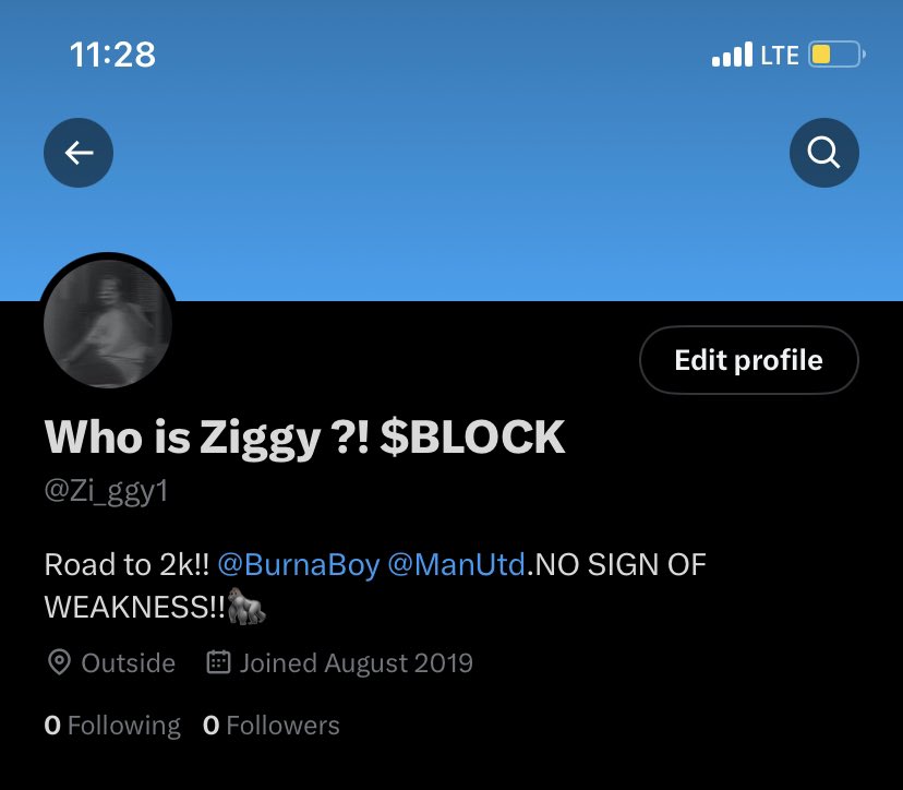 Etuff_'s tweet image. Pls guys follow my new twitter.Elon don chop my old account