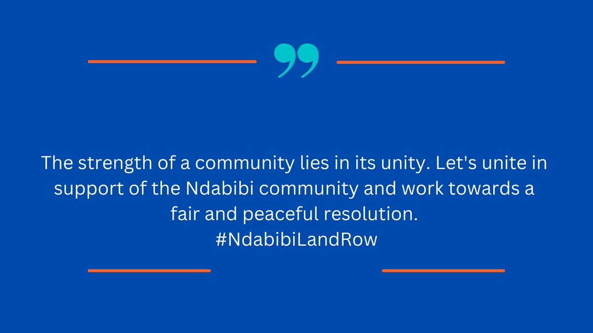 The Ndabibi land dispute highlights the urgent need for land reform. Let's stand together to ensure fair distribution and empower affected communities. #StandWithNdabibi #LandReform #CommunityEmpowerment