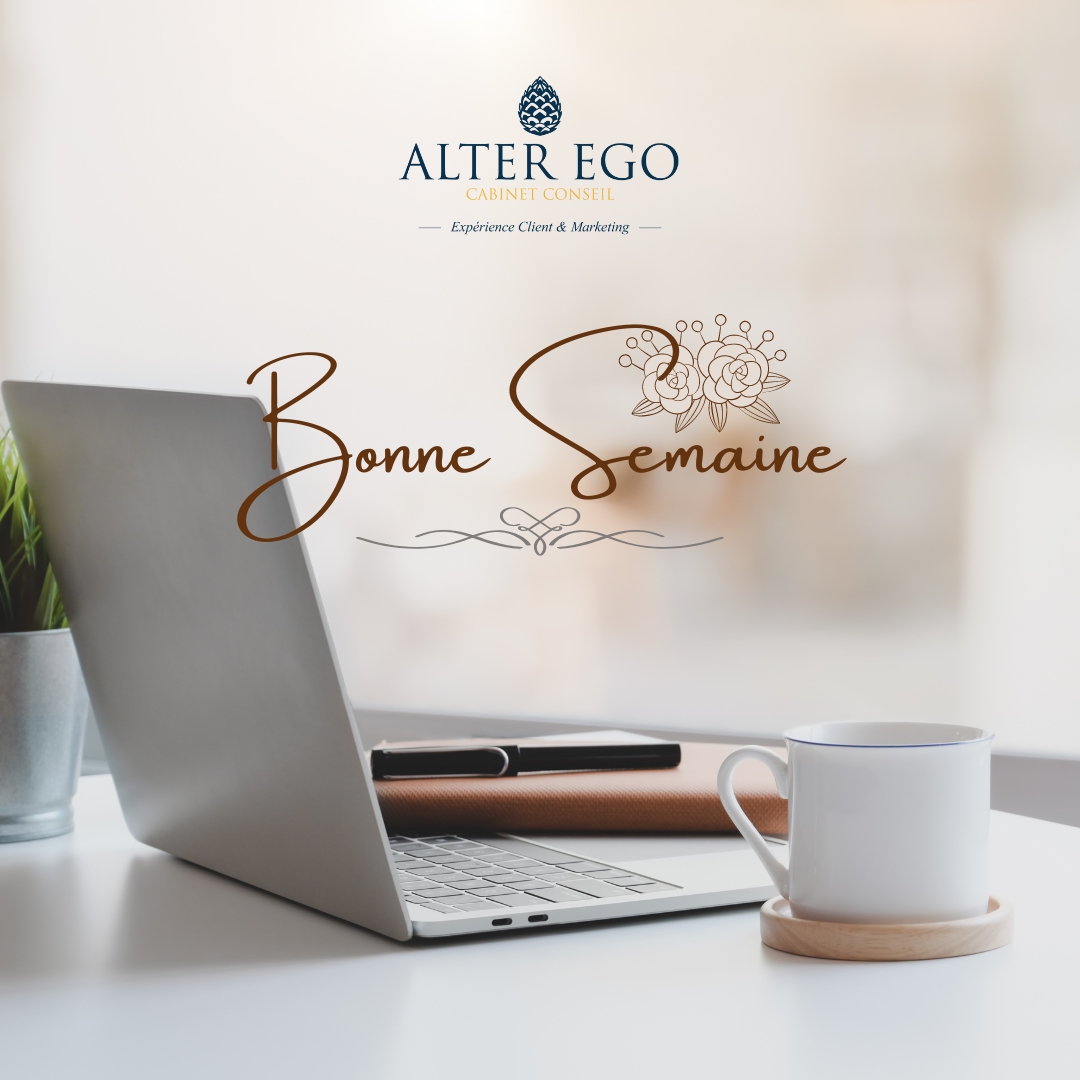 AlterEgoPartner's tweet photo. Passez une très bonne semaine 
Atteindre ses objectifs et aller au-delà, voilà le thème de cette semaine exceptionnelle

#alterego
#marketingdigital
#firstclassservice
#experienceclient
#BonneSemaine https://t.co/wuyNJBLIEH