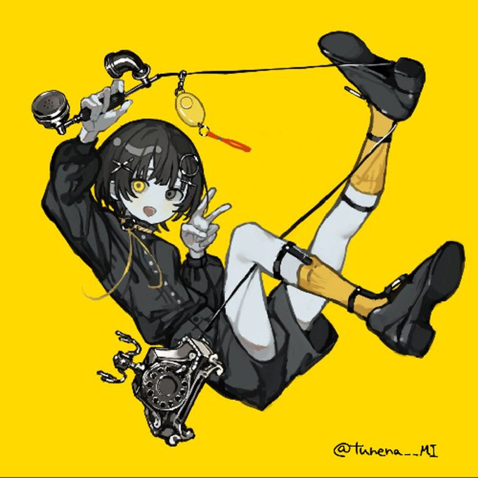 「yellow socks」 illustration images(Latest｜RT&Fav:50)