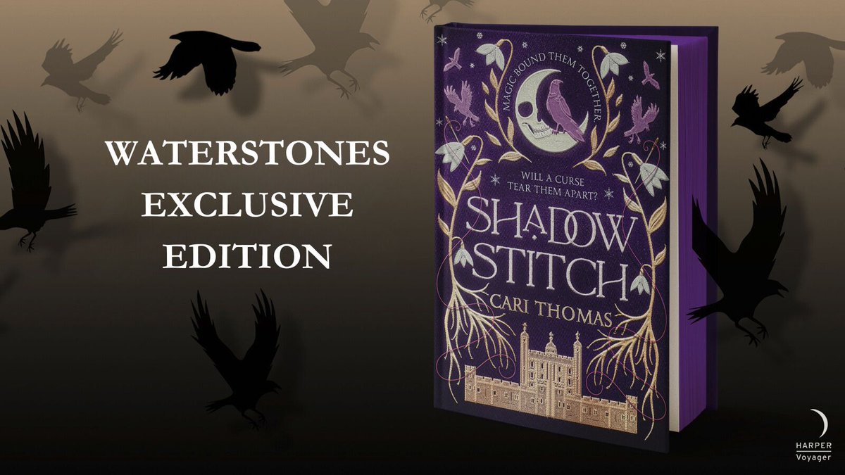 The spellbinding sequel to @CariThomas_Auth's Threadneedle finds Anna and Effie immerse themselves further into London's magical underworld as sinister forces seek to destroy their coven. Pre-order SHADOWSTITCH (Signed Exclusive Edition!) here: bit.ly/43vACHU