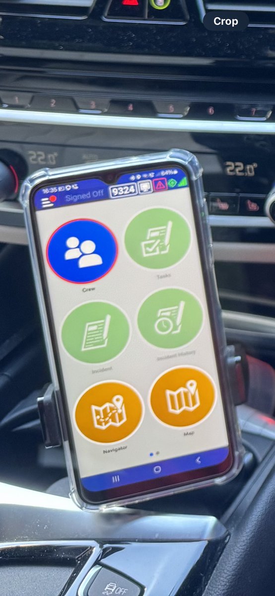 This month we’ve deployed a new technology solution for CFR dispatch. The smart phone #NMA software replaces our aging phone/airwave radios, giving us realtime dispatch updates &amp; integrated navigation. Safety is enhanced with GPS tracking &amp; duress alarm features <a href="/TerrafixLimited/">Terrafix Limited</a>