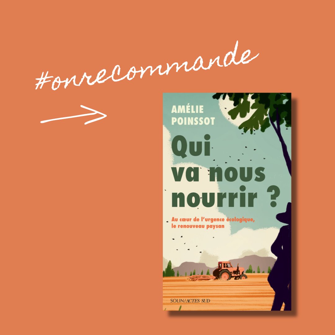 Terre de Liens (@terredeliens) on Twitter photo On recommande le livre-enquête d'<a href="/AmeliePoinssot/">Amélie Poinssot</a>, qui brosse le portrait d'une nouvelle génération paysanne.
Qu'est-ce qui la caractérise aujourd'hui ?
Volonté de produire autrement, conscience aiguë des bouleversements écologiques, ténacité face au parcours du combattant... On recommande le livre-enquête d'<a href="/AmeliePoinssot/">Amélie Poinssot</a>, qui brosse le portrait d'une nouvelle génération paysanne.
Qu'est-ce qui la caractérise aujourd'hui ?
Volonté de produire autrement, conscience aiguë des bouleversements écologiques, ténacité face au parcours du combattant...