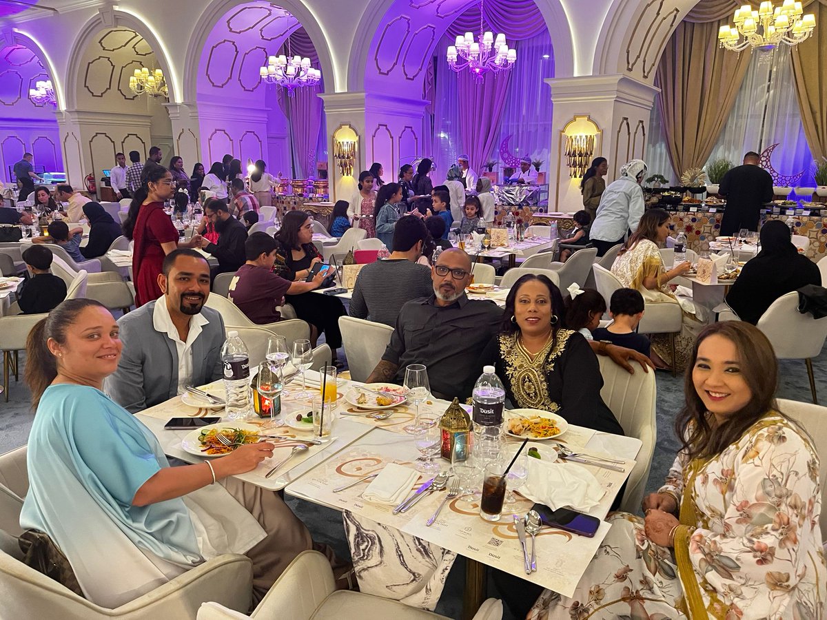 DohaBritishSch's tweet image. The DBS community of parents, students and staff gathered for a heartwarming iftar at Dusit Doha Hotel, thanks to Friends of DBS. It was a cherished moment of shared meals and memories. 🌙✨

@dusitdohahotel #DohaBritishSchool #DBSAinKhaled #DBSWakra #DBSRawdatAlHamama