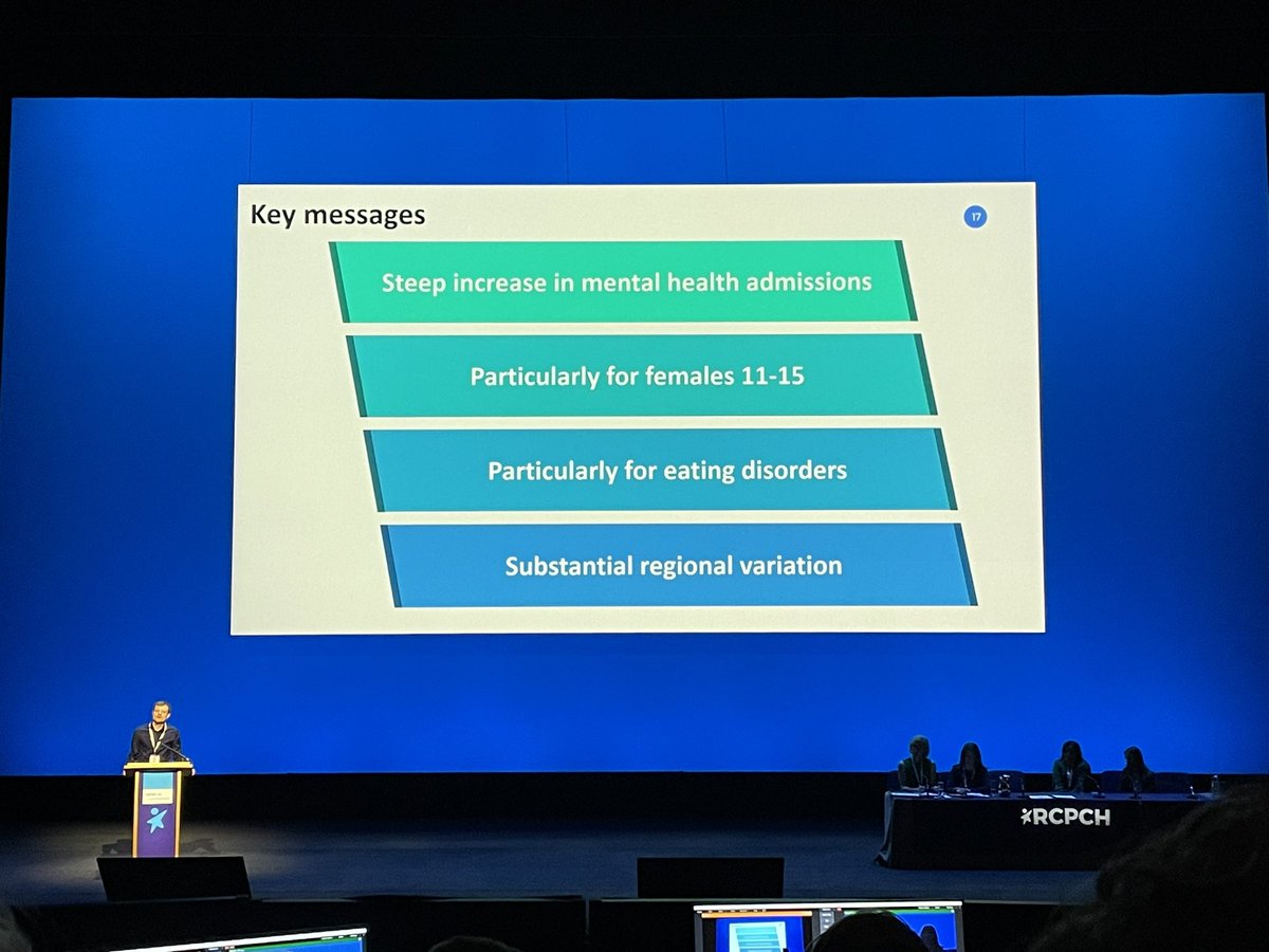 Steep increase in mental health admissions of YP in UK since 2012

What happened in 2010 that may have contributed to this? 

Great snap shot of research #drjoeward 

#RCPCH24