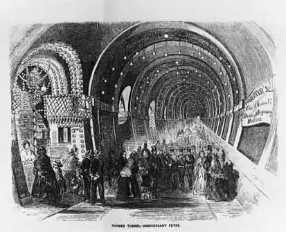 Marc Brunel's Thames Tunnel opened #onthisday 1843. The first tunnel in the world to go under a river. Read this extract from his diary to find why he was unhappy about the choice of opening day.