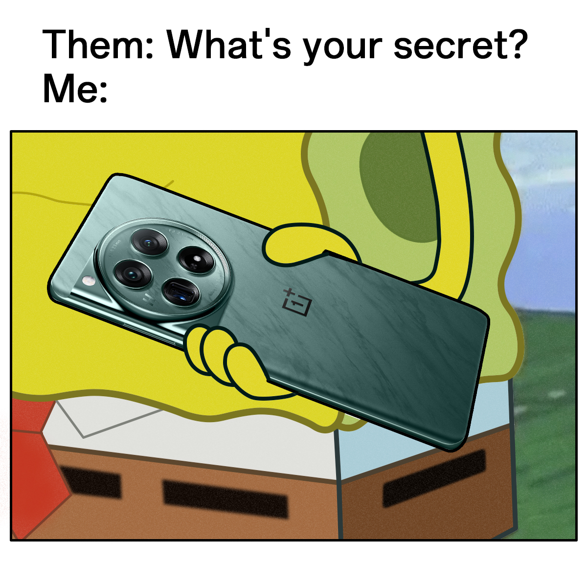 oneplus's tweet photo. Shhhhh 🤫 https://t.co/JgEkuODFNZ