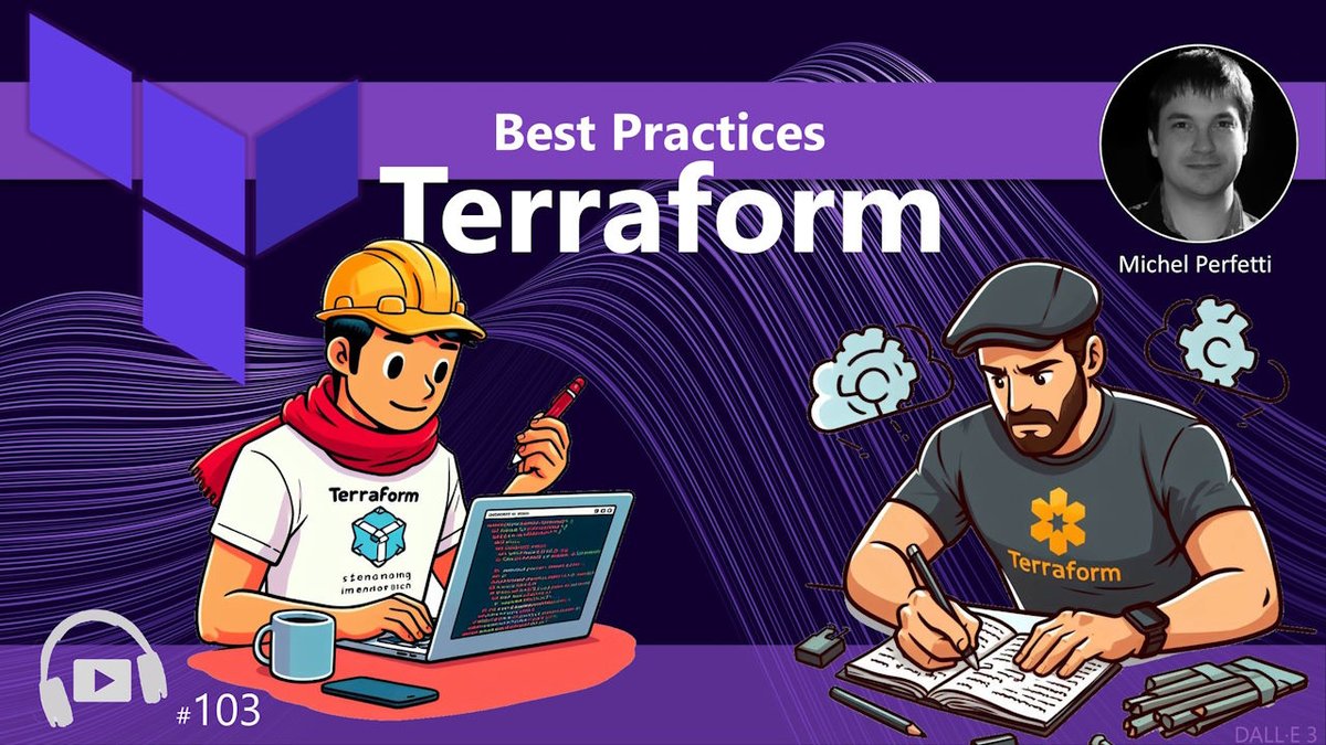 DevAppsPodcast's tweet photo. #Terraform permet aux développeurs de créer, modifier et versionner une infrastructure de façon sûre et efficace.

@Miiitch (MVP), vient nous présenter les bonnes pratiques de Terraform.

https://t.co/68uxmIdoKp

@tossnet1 @AClerbois @msdev_fr https://t.co/Amyzn9LhNb