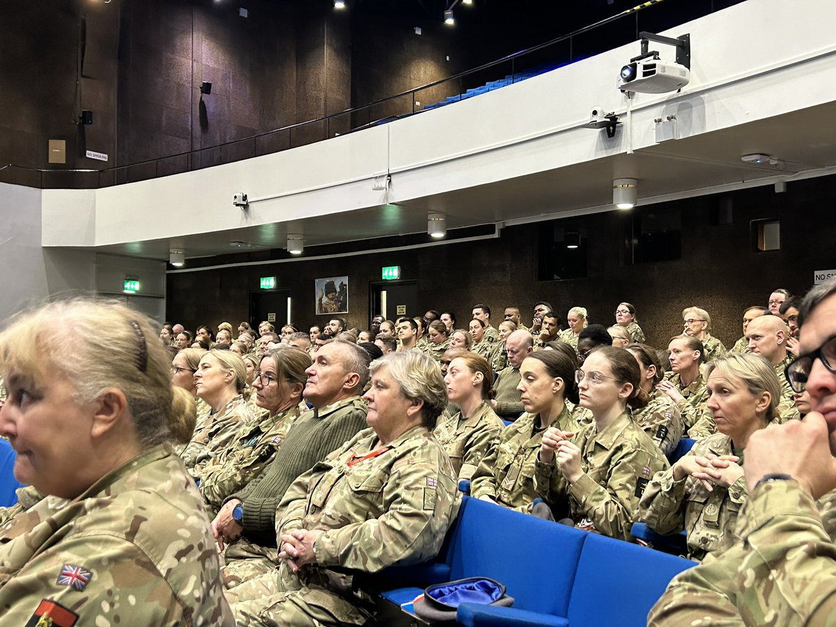 Fabulous turnout for CNO(A) Conference. Not only is it an opportunity to gain clinical and military updates, it’s also a time to network with colleagues and friends. 1st Award of the day was the Buckingham Cup for best HCA to LCpl Aidan Douglas 👏@DMS_DMGNorth @AMSCorpsCol