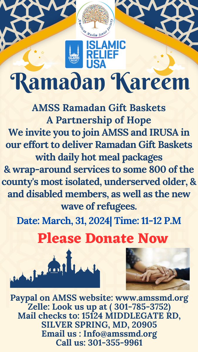 American Muslim Senior Society (AMSS) (@amss_media) on Twitter photo 