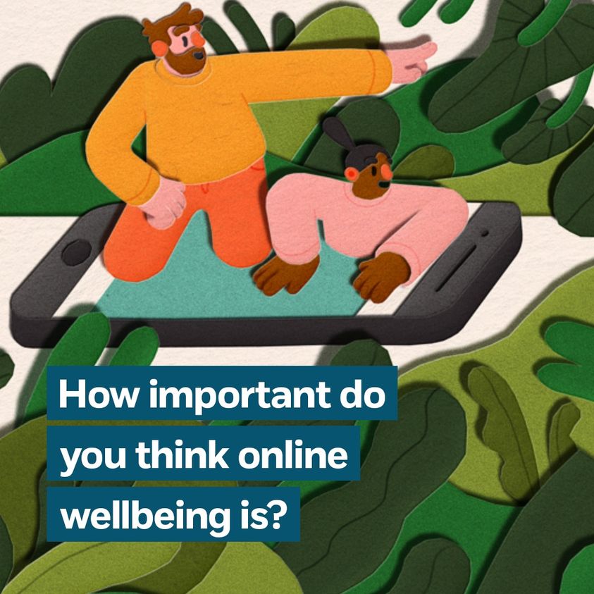 Understanding how the online world impacts your child's mental health is important. Talk to them regularly, take breaks, and learn about app settings to keep them safe. For more info, visit bit.ly/3PnknGR or Contact @nspcc_official 📞0808 800 5000 ✉️help@NSPCC.org.uk