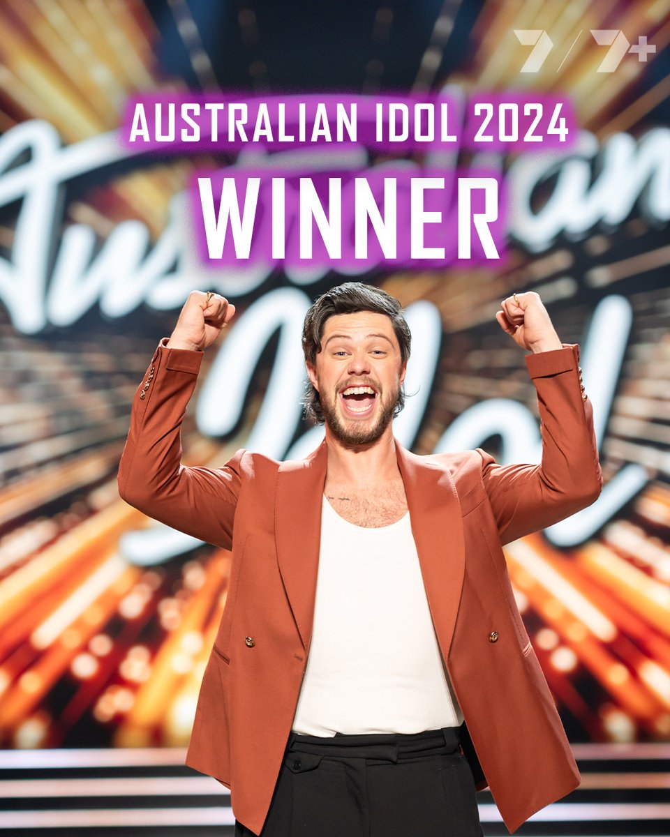 And Dylan has taken out the #AustralianIdol 2024 crown 👑