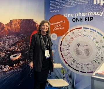 Our vice president Marianne Ivey represented FIP at the 28th European Association of #HospitalPharmacists congress last week. The congress, held in Bordeaux, France, focused on opportunities and strategies for sustainable health care.