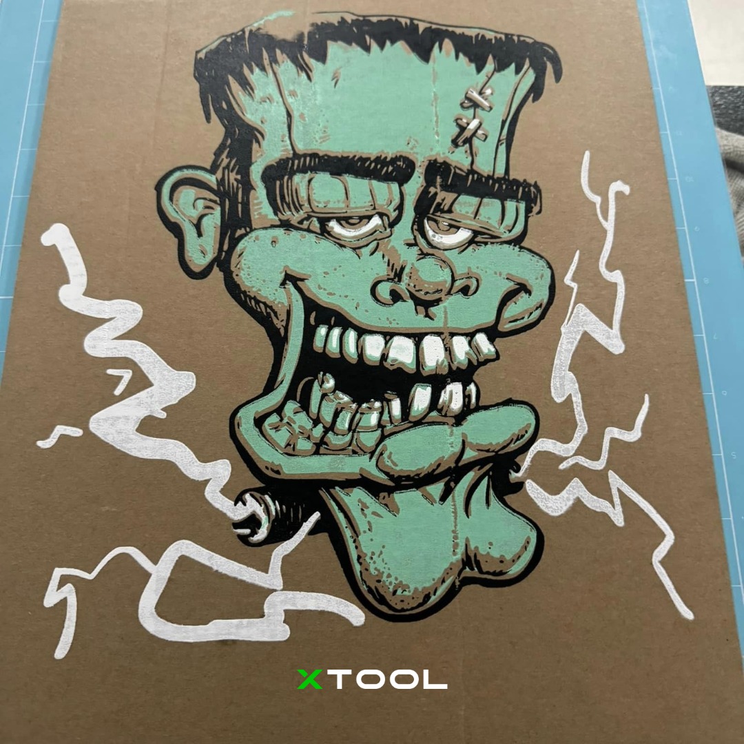 xToolOfficial's tweet image. What's the hardest part when using the screen printer? James Deal said pulling ink is not as easier as thinking. 
Shop now🔗dataaccess.mblock.cc/t/Ry
#xtool #xtoollaser #xtoolmade #xtoolscreenprinter