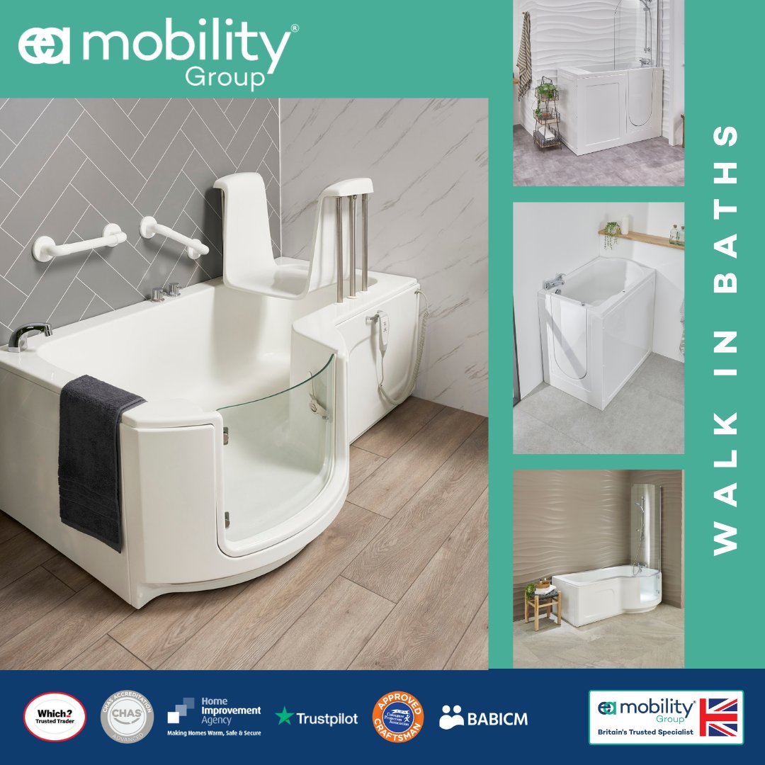 Discover the ultimate in bathing comfort with EA Mobility's Walk-in Baths! Designed for accessibility without compromising on style, our walk-in baths offer safety and relaxation in one. Say goodbye to barriers and hello to luxurious bathing experiences tailored to your needs.