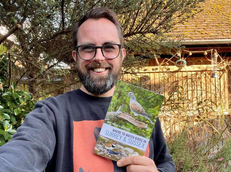 Our Species Recovery Officer Matt Phelps has co-written a great new book called 'Where to Watch Birds in Surrey & Sussex'. Aimed at anyone, at any level. Great gift! You can now buy it on our shop sussexwildlifetrust.org.uk/news/where-to-…