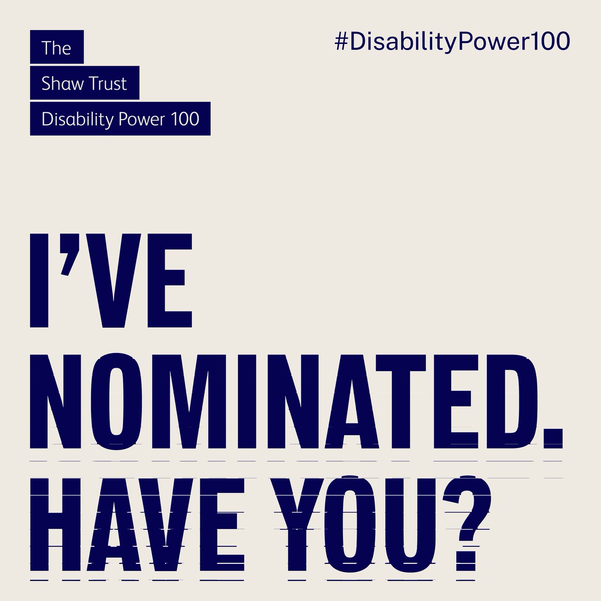 Being in the #disabilitypower100 for a few years on the trot, including the dizzy heights of 3rd place, catapulted my work in to new places. The impact it lead to is immeasurable and invaluable to disability inclusion. I've just nominated a change maker for this year. Have you?