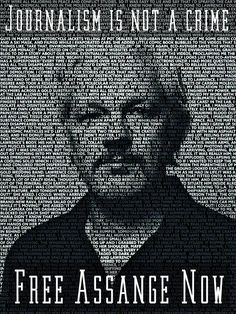 Michell45064244's tweet photo. Journalism Is Not A Crime! #FreeAssangeNOW https://t.co/2u9tRAs5gN