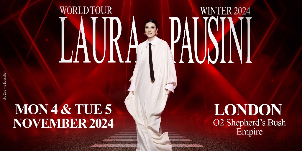 Due to phenomenal demand, GRAMMY-Award winning @LauraPausini has added an extra night with us here on Tue 05 Nov. Tickets are on sale now 👉 amg-venues.com/B7aS50R0TCh #LauraPausini