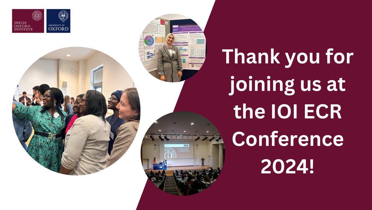 Thank you to all who joined us for #IOIECR24! 170 attendees, 8 speakers, 10 flash talks, over 60 posters and a keynote address from @DrDianeAshiru Read our round-up and watch session recordings ➡️ ow.ly/3Mqc50QZnP4