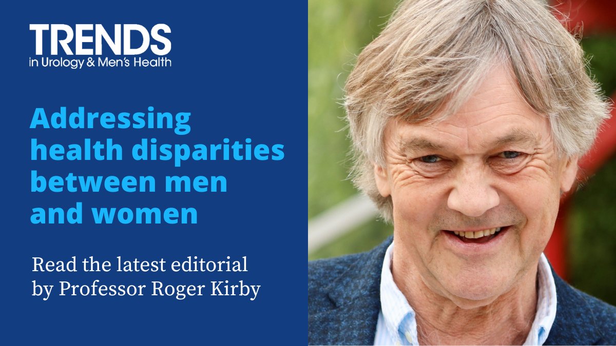 Our new Trends issue kicks off with a thought-provoking editorial by @RogerKirby12 on the issue of addressing health disparities between men and women. Trends editorial: wchh.onlinelibrary.wiley.com/doi/10.1002/tr…