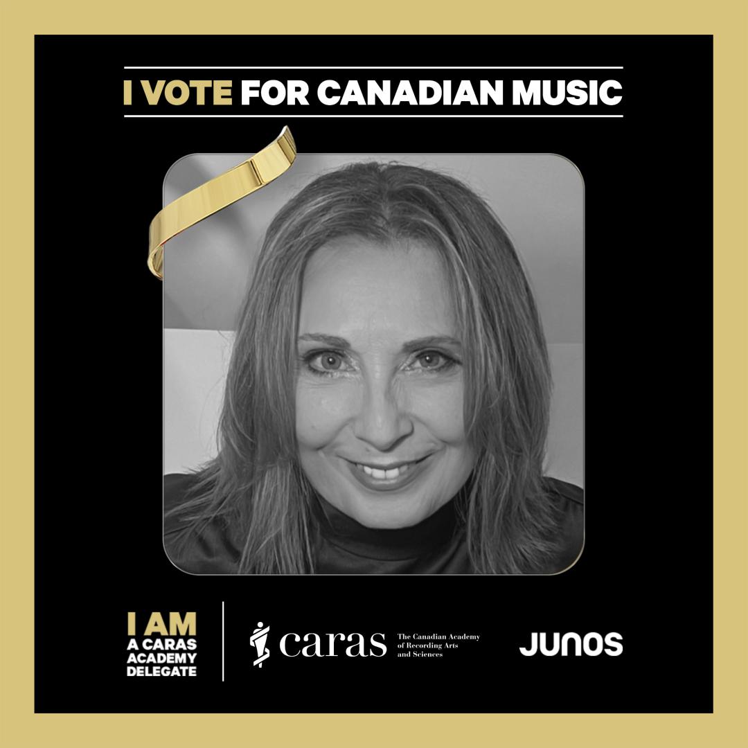 Honoured to be selected as an Academy Delegate this year for the Canadian Academy of Recording Arts and Sciences (CARAS) Thank you to the @TheJUNOAwards for the opportunity to be part of this incredible Music Community. The Artistry in 🇨🇦 continues to amaze & inspire ♥️🌟 ♥️🌟