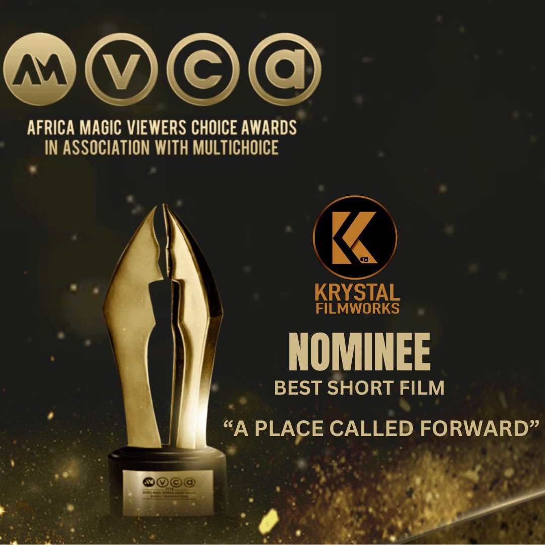 Our movie  “A Place Called Forward” 
 just got Nominated by “AMVCA”

Krystal way 🚀🚀