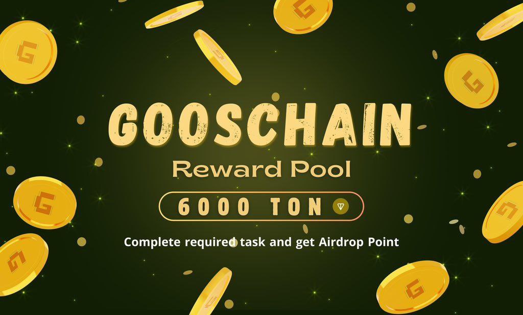 New airdrop: GoosChain Total Reward: $30,000 Distribution date: April 🔗Airdrop Link: t.me/AirdropNinja36… #airdrop #crypto #bitcoin #cryptocurrency #airdropninjapro #binance #blockchain