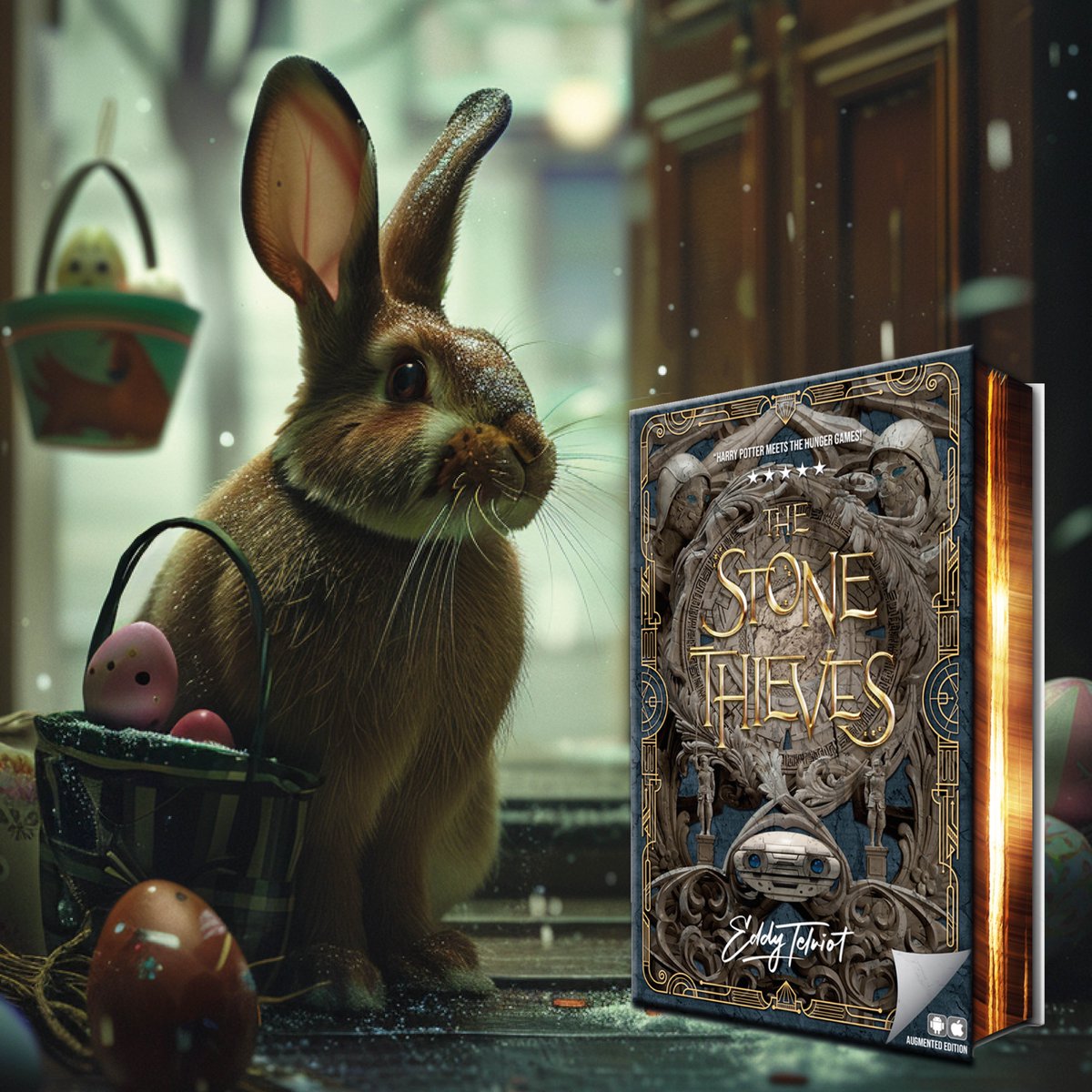 Why was the Easter Bunny hired for the job?

He had the most eggs-perience!
.
.
.
#fabatoms #atomverse #easterbunny #eastereggs #bookstagrammer #FabulousArrangementofEasterEggsTakeoverspecial