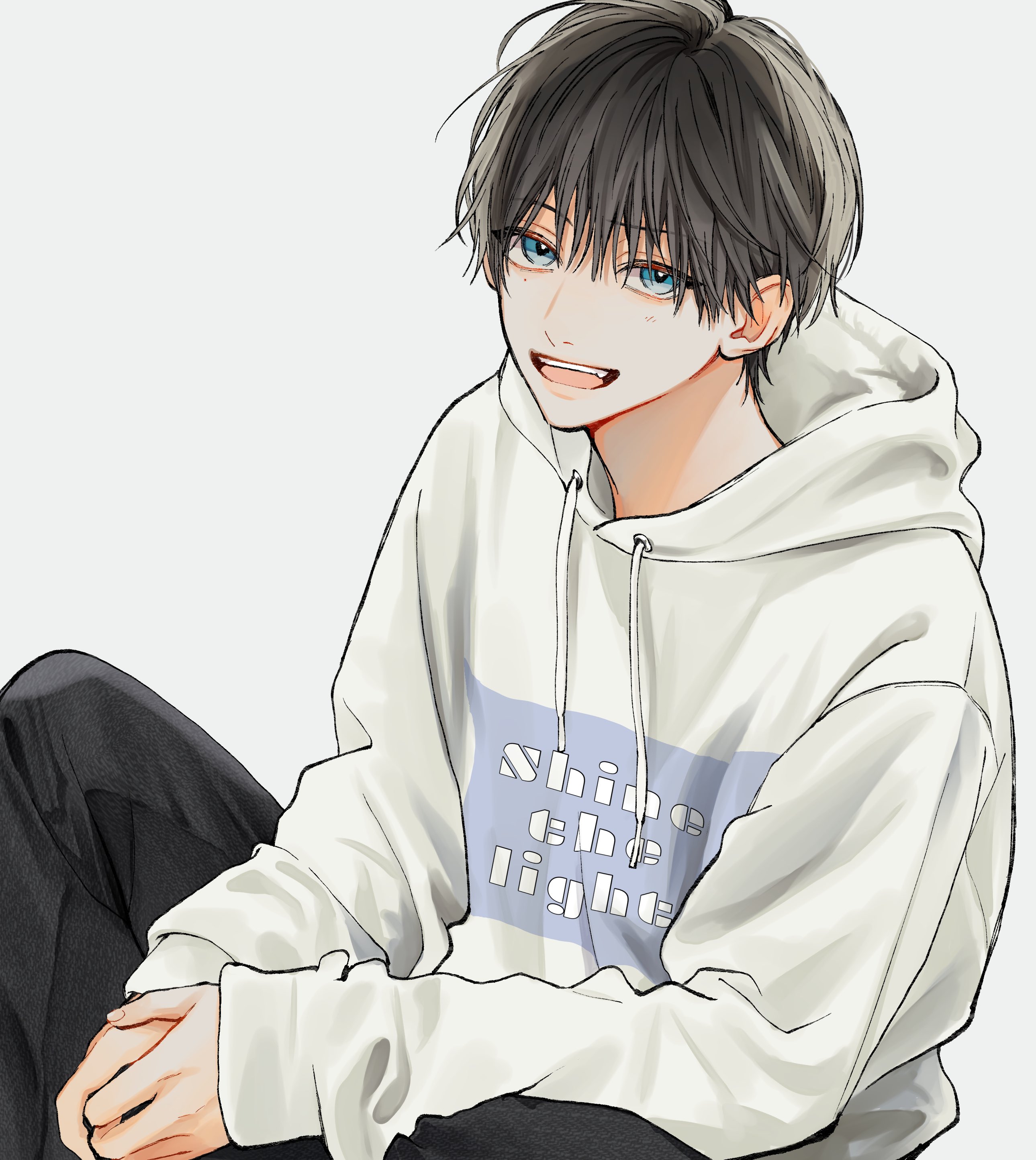 長男が描いた絵 構ってくれるまでここに居る🐈‍⬛ #イラストグラム