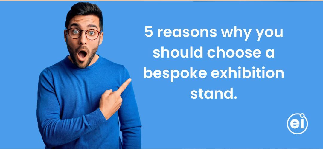 In this blog, we explore five compelling reasons why you should choose a bespoke exhibition stand for your next event. Click here to read more - exhibitinteractive.co.uk/five-reasons-w…