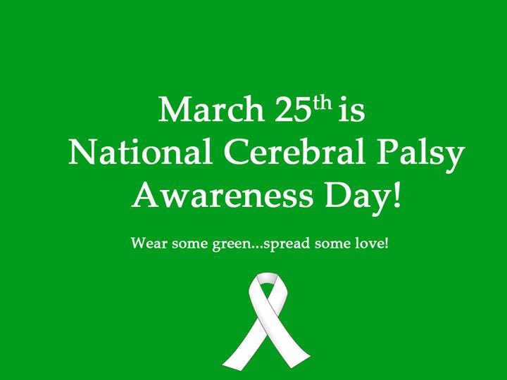 Wear your green today (March 25th). Join us as we recognize National Cerebral Palsy day!  We look forward to seeing your green gear. #cerebralpalsy #ddawareness2024 #endlesspossibilities #DLC🧡 💚💚💚