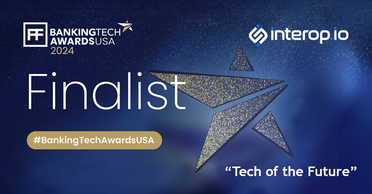 🏆We are finalists at the 2024 Banking Tech Awards USA in the 'Tech of the Future' category! 🚀 👉Vote for us: informaconnect.com/banking-tech-a… #BankingTechAwardsUSA #bankingtechnology #fintech #tradingtech #interoperability #interop #banking #financialservices #bankingawards #trading